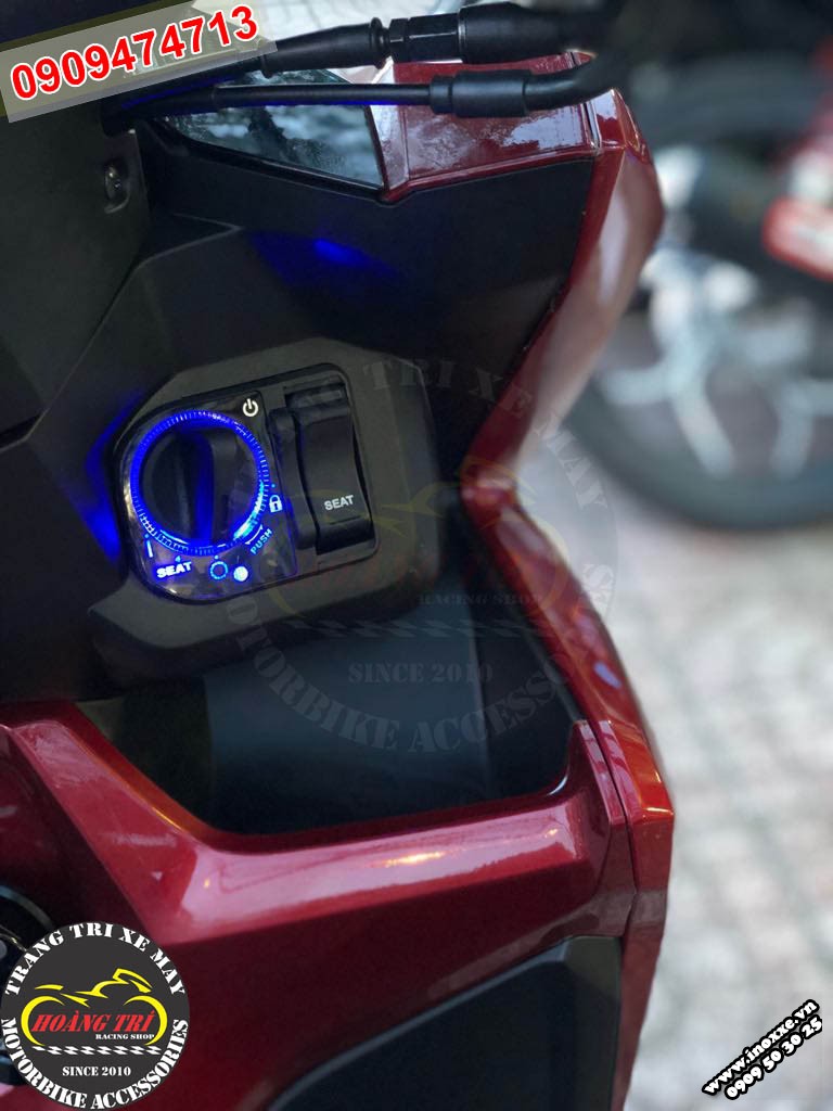 Vario - Click 2018 thay ổ khóa Smartkey 3 nút chính hãng Honda